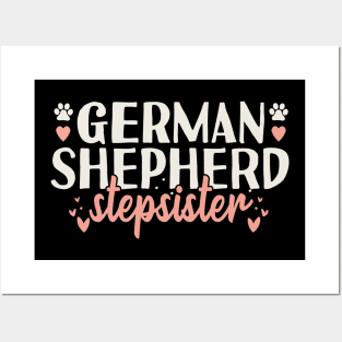 German Shepherd StepSister Posters and Art